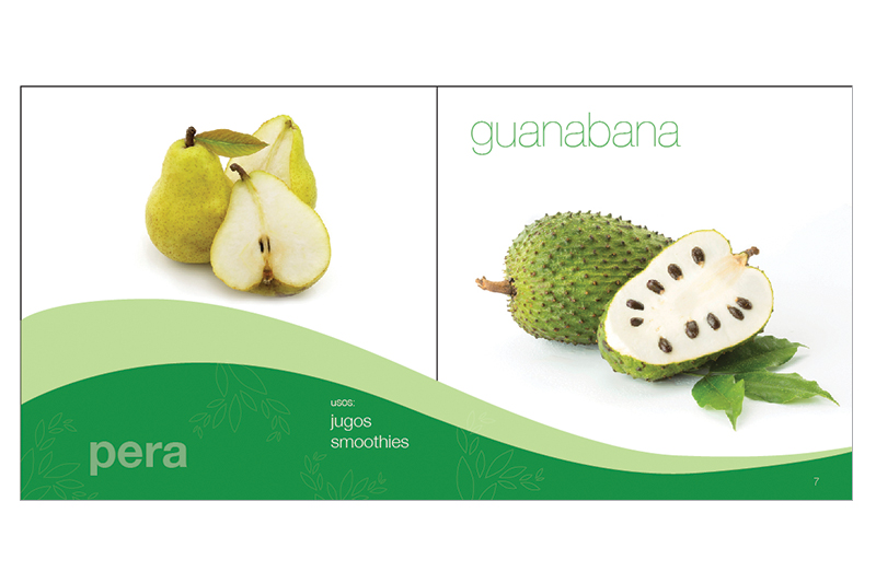 Fruttecos pagina sección brochure