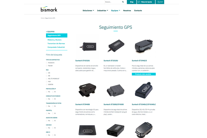 bismark web