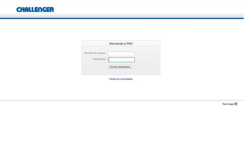 challenger herramienta PQR