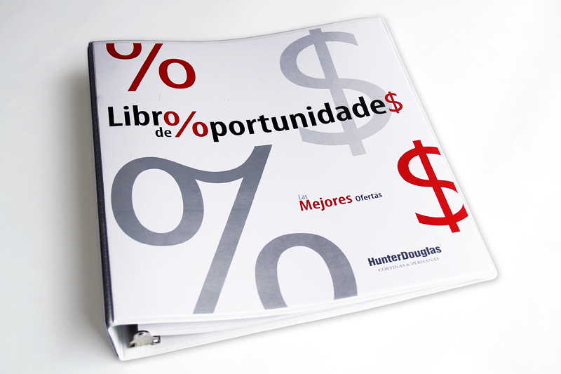 hunter douglas libro de oportunidades portada