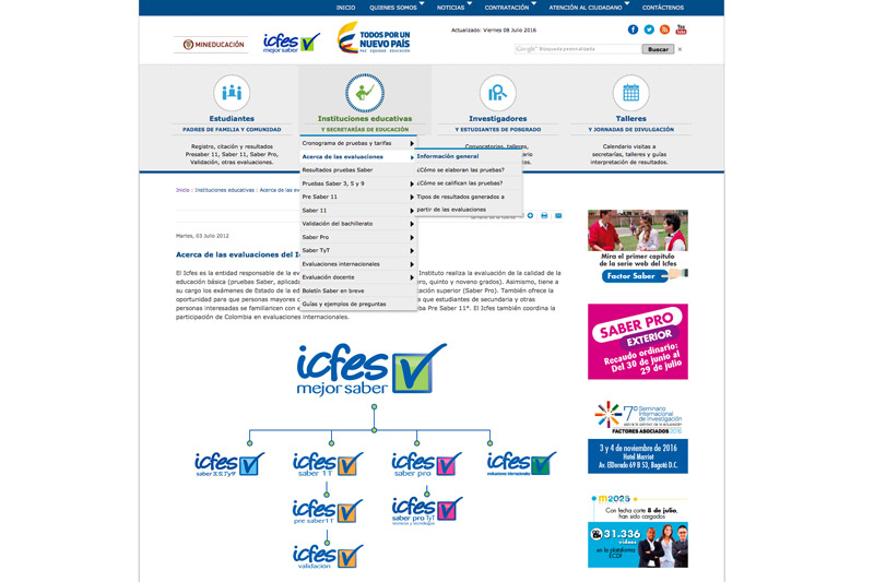 Icfes web