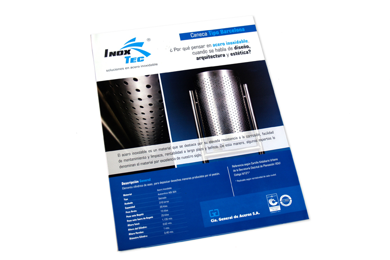 inoxtec brochure caneca barcelona