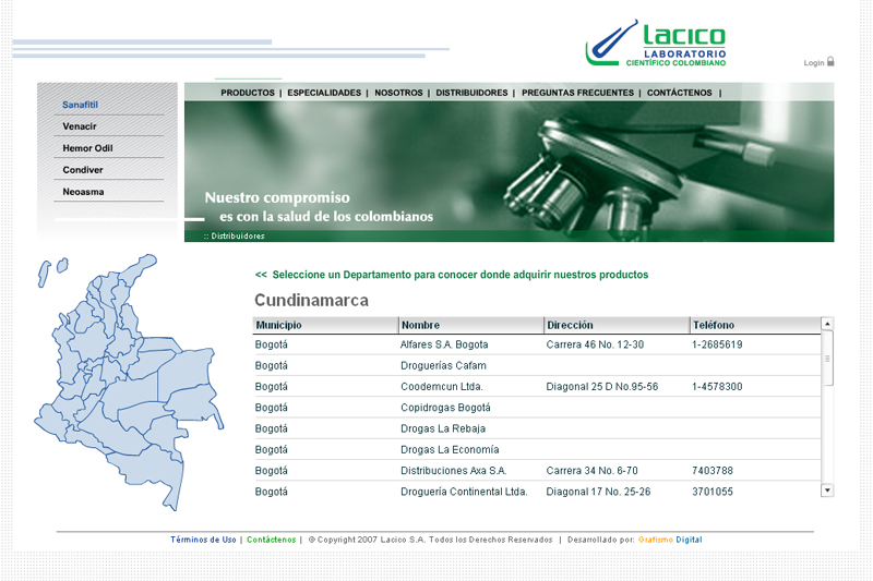 lacico web