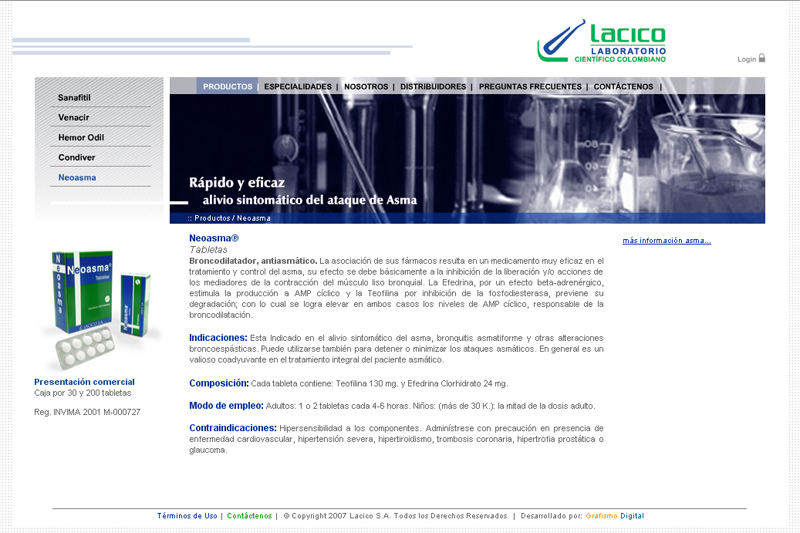 lacico web