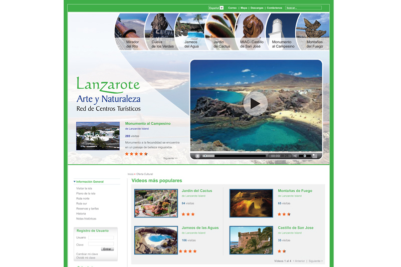 Lanzarote web