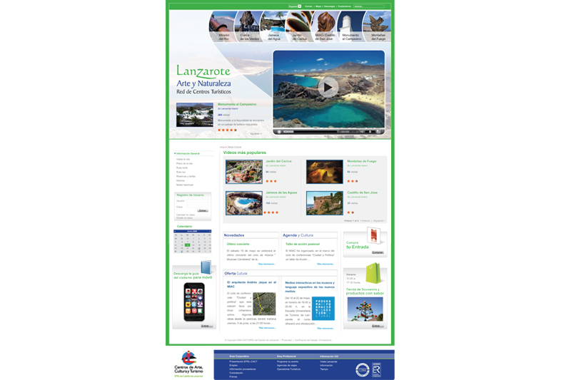 Lanzarote web