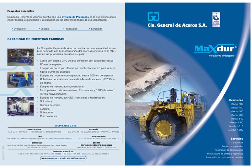 maxdur brochure exterior