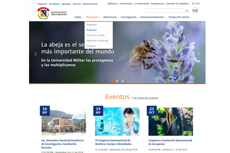 universidad militar web